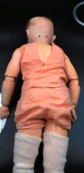 antique doll purple am 390 orange slip
